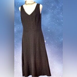 Elegant Chic Eyelet Lace midi dress Sz 12
Formal Cocktail Party Evening A Line